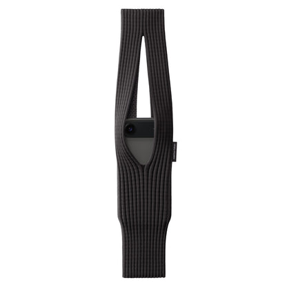 Sokee housse téléphone bandoulière noir 40cm – coque tricot Y2K